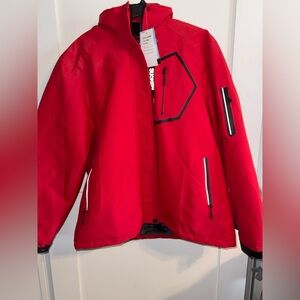 Bogner Women's Red Puffer Jacket